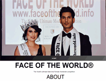 Tablet Screenshot of faceoftheworld.info